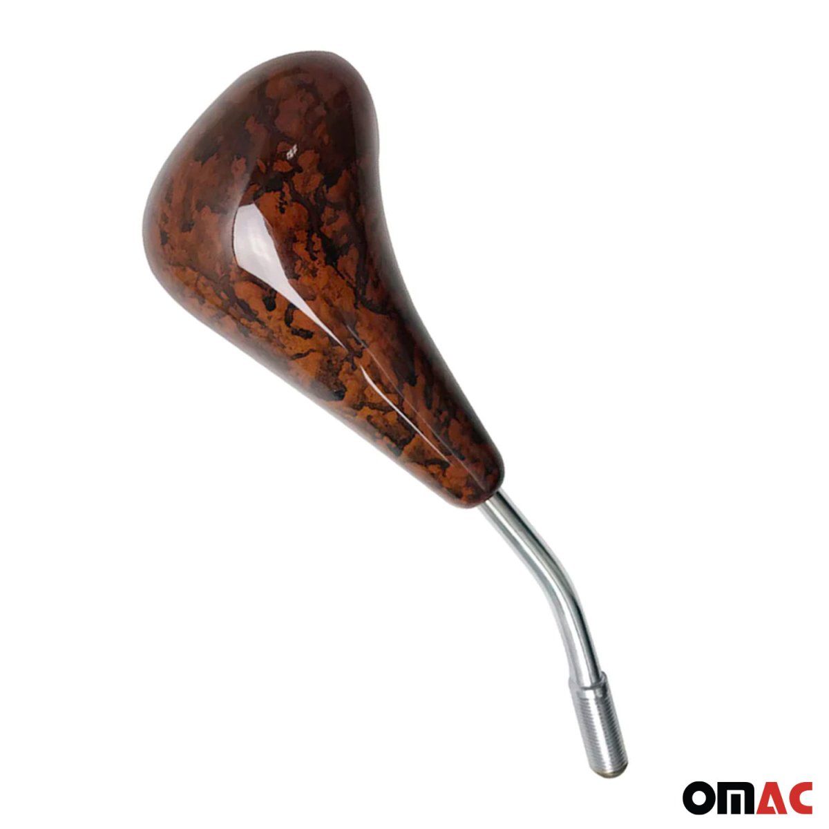 Mercedes S Class W126 Gear Shift Knob - Omac - Wooden-Automatic - '86-'91